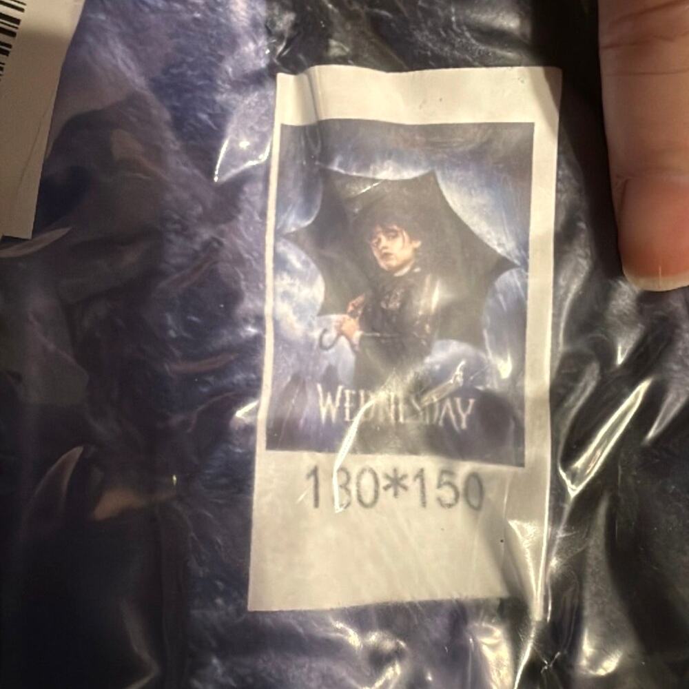 Wednesday Fleece Blanket 50x60inch